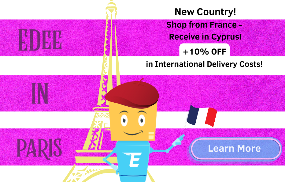 New Country! Shop from France-Receive in Cyprus